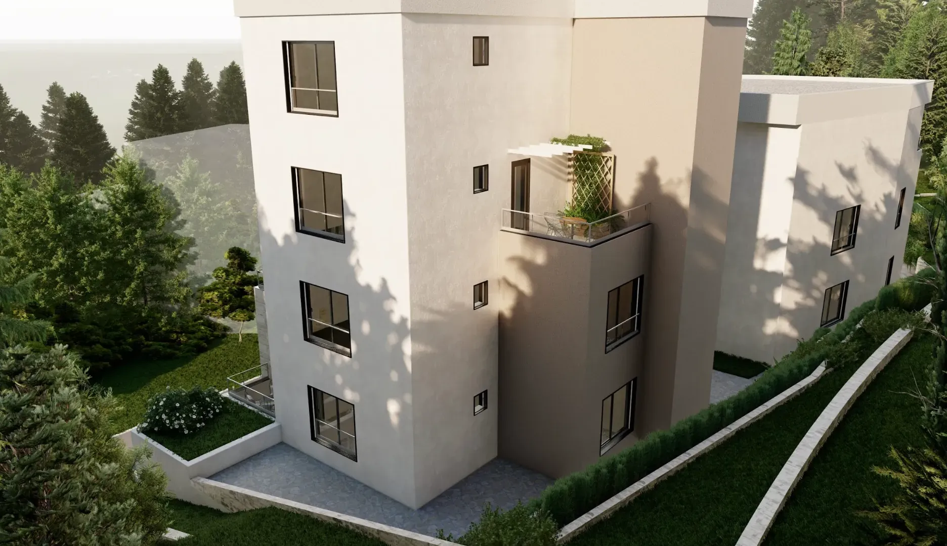 Prodaja, jednosoban stan, 42m², Donja Lastva, Tivat