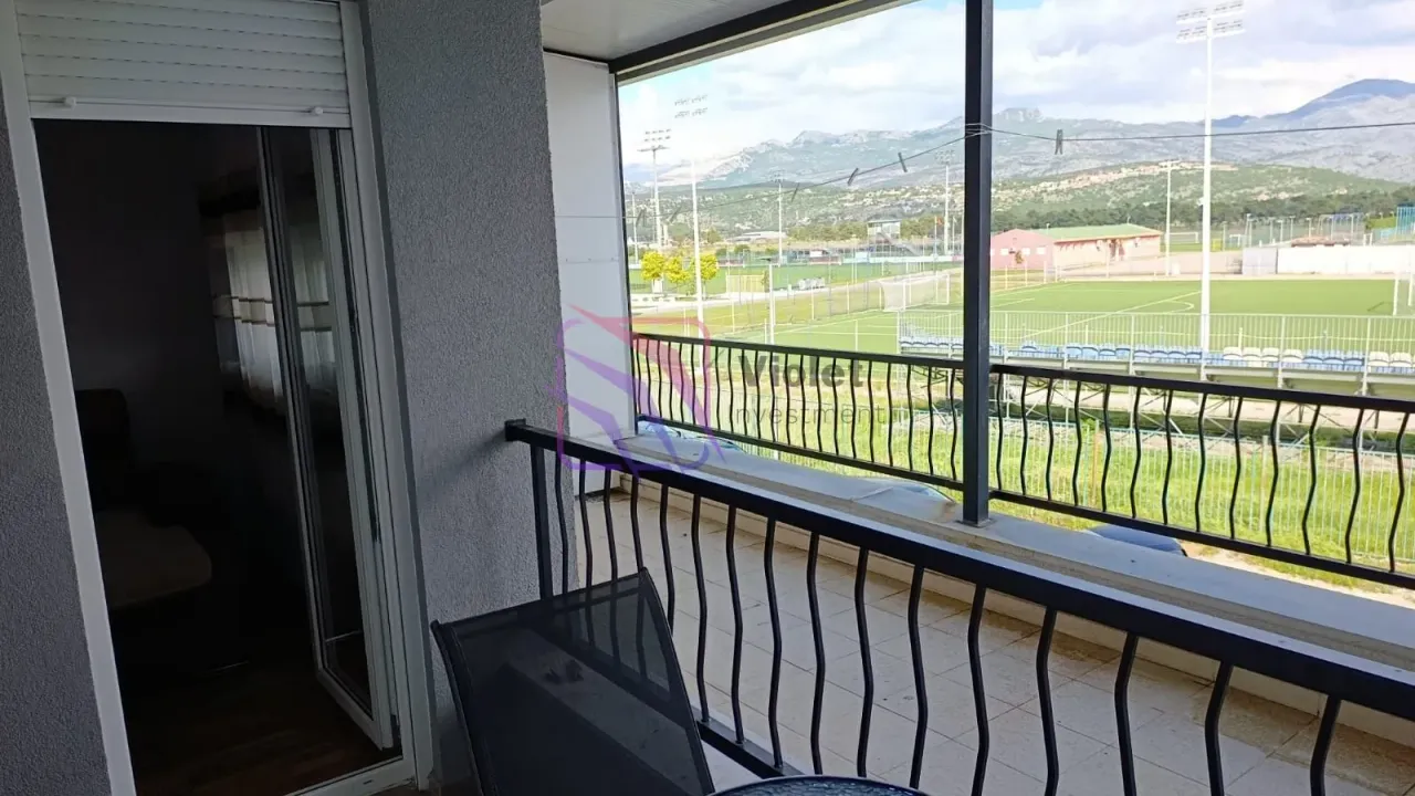 Rent, one bedroom apartment, 48m², Stari Aerodrom, Podgorica