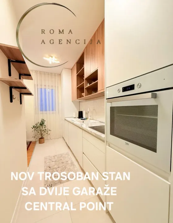 Rent, three bedroom apartment, 94m², Central Point, Podgorica