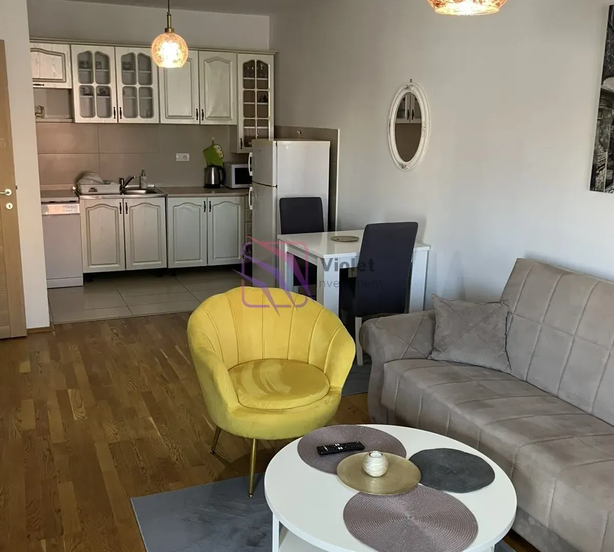 Rent, one bedroom apartment, 50m², Tuški Put, Podgorica