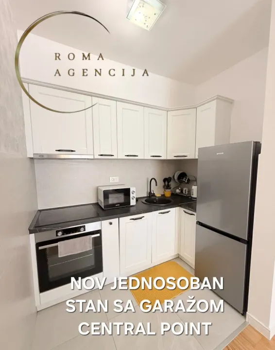 Rent, one bedroom apartment, 47m², Central Point, Podgorica