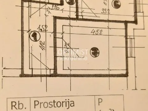 Sale, two bedroom apartment, 45m², Stari Grad, Beograd - image 12