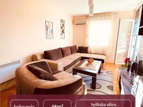 Rent, one bedroom apartment, 48m², Stari Aerodrom, Podgorica - image 1