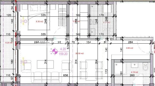 Prodaja, jednosoban stan, 47m², Lekino Brdo, Voždovac Sve Podlokacije