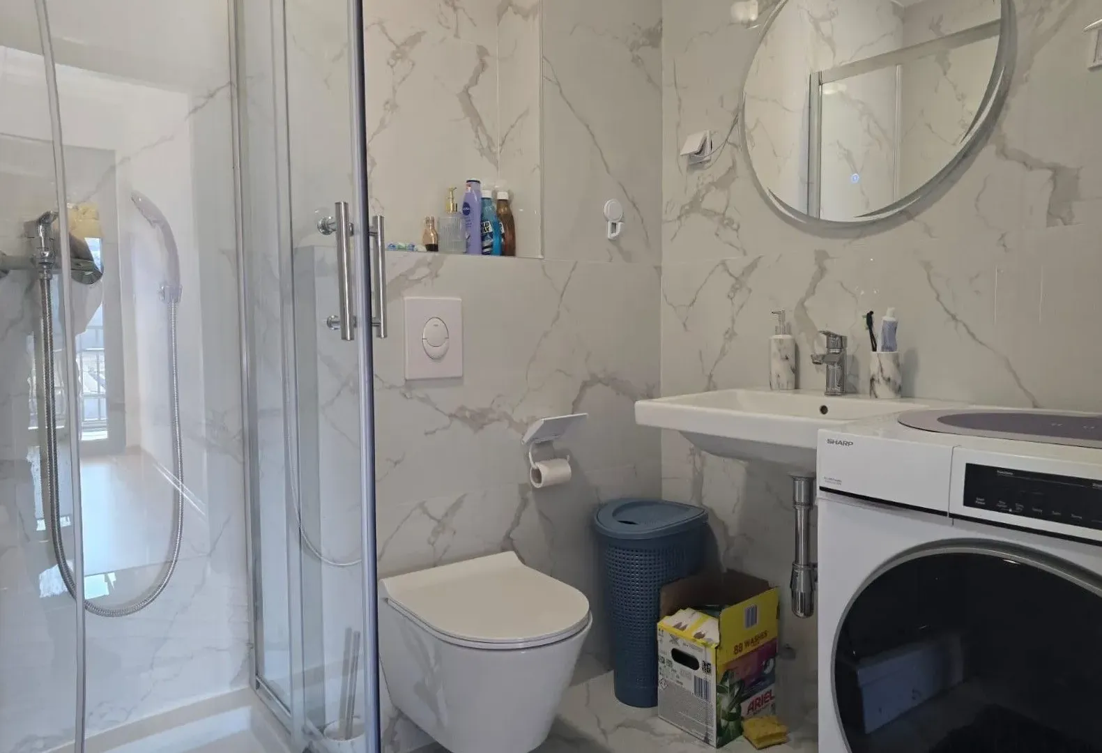 Rent, one bedroom apartment, 46m², Zabjelo, Podgorica