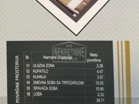 Prodaja, dvosoban stan, 48m², Centar, Subotica - image 3