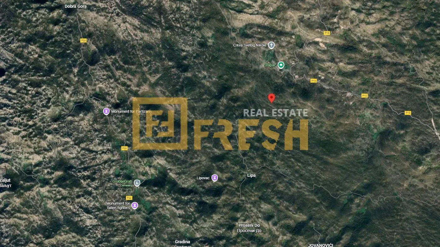 Prodaja, plac, 25600m², Cetinje, Crna Gora