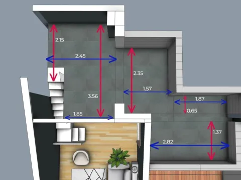 Prodaja, jednosoban stan, 53m², Stari Aerodrom, Podgorica - image 11