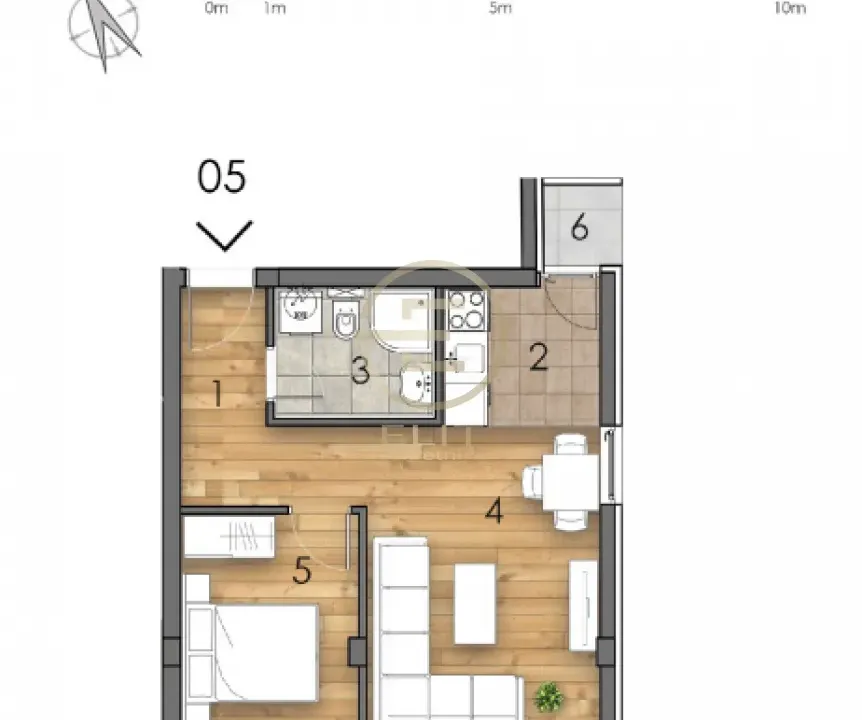 Prodaja, dvosoban stan, 36m², Detelinara, Novi Sad Sve Podlokacije