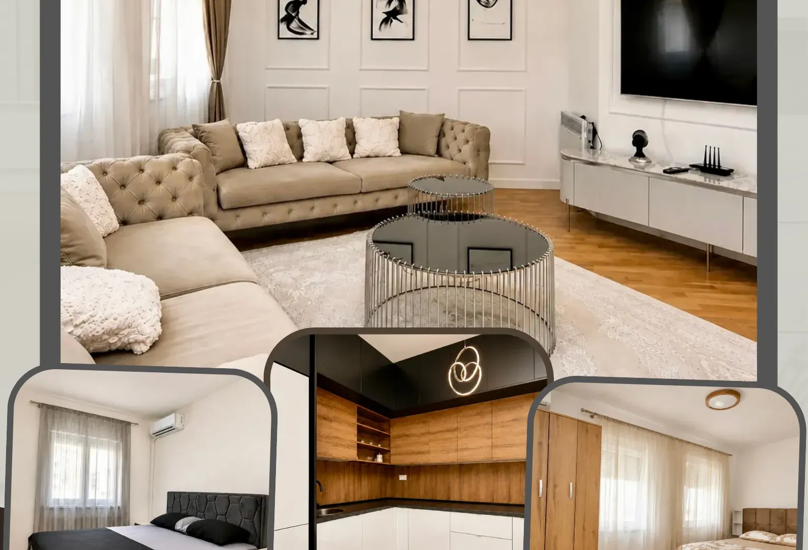 Izdavanje, trosoban stan, 97m², Zabjelo, Podgorica
