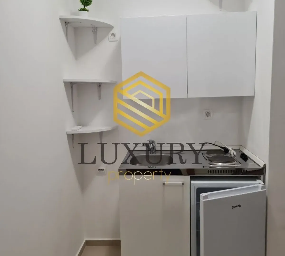 Rent, studio apartment, 26m², Master Kvart, Podgorica