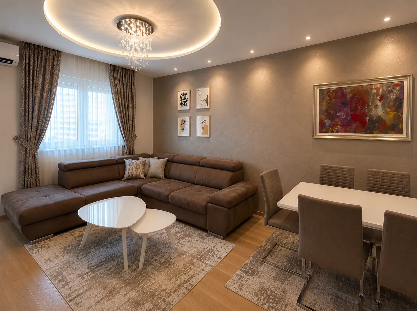 Izdavanje, jednosoban stan, 47m², City Kvart, Podgorica