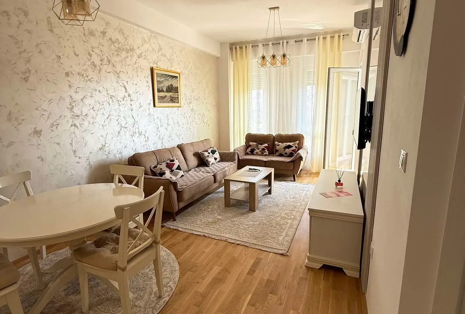 Rent, one bedroom apartment, 47m², Zagorič, Podgorica