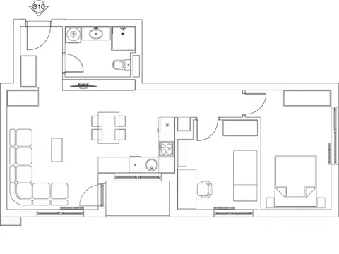 Sale, two bedroom apartment, 65m², Crveni Krst, Beograd - image 2