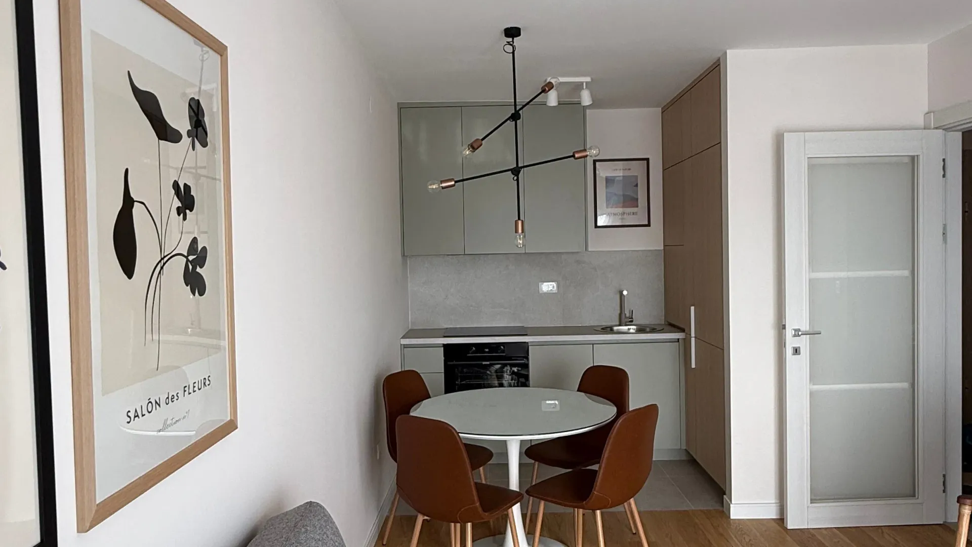 Rent, one bedroom apartment, 39m², Pobrežje, Podgorica