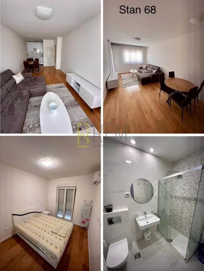 Rent, one bedroom apartment, 49m², Podgorica, Crna Gora