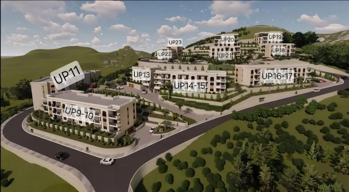 Sale, two bedroom apartment, 69m², Budva, Crna Gora