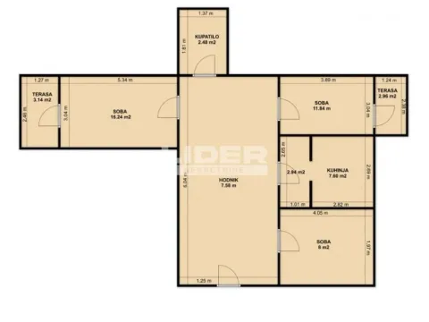 Prodaja, dvosoban stan, 59m², Čubura, Beograd - image 7