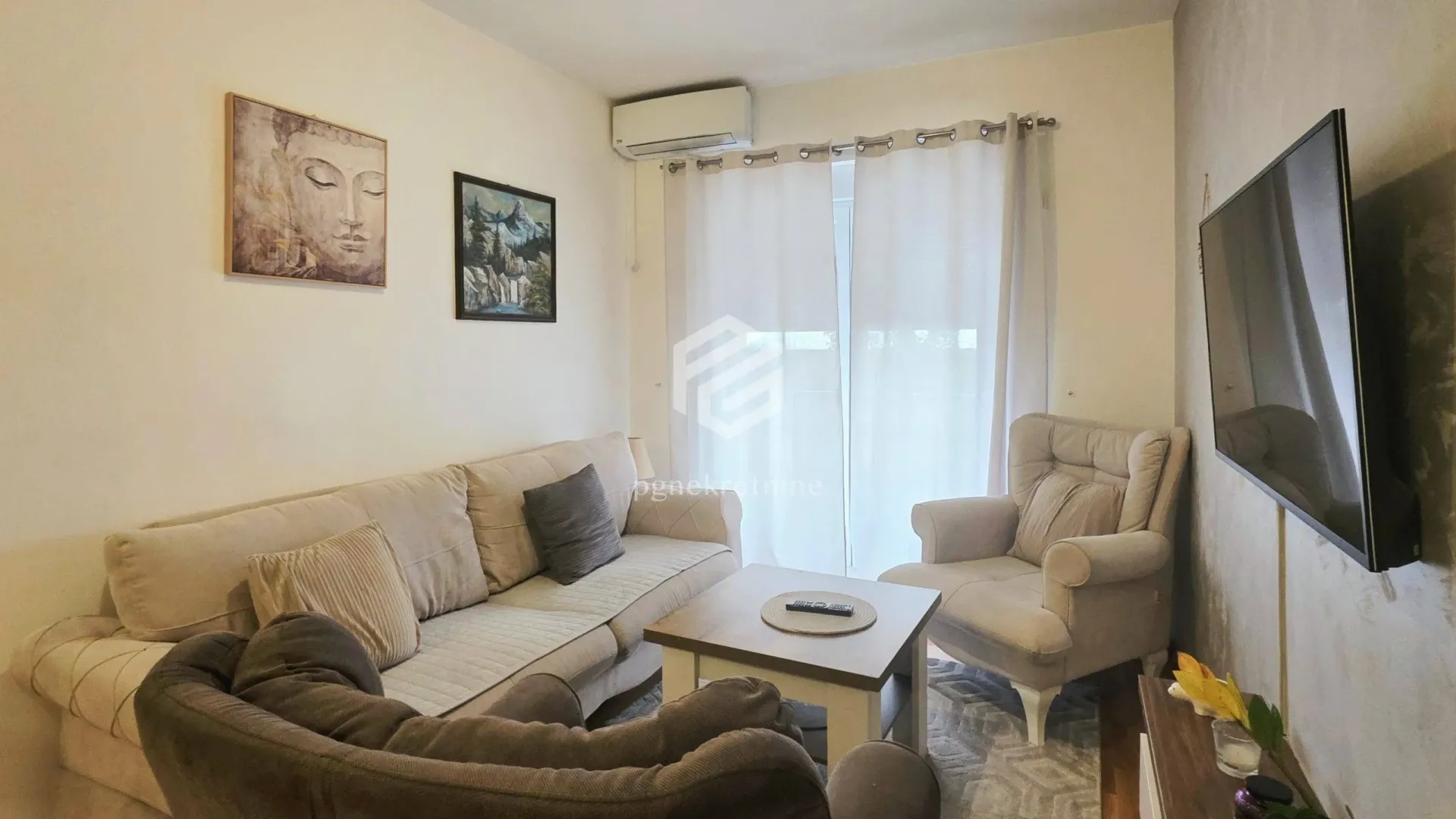 Rent, one bedroom apartment, 40m², Tuški Put, Podgorica