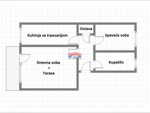 Prodaja, dvosoban stan, 48m², Podbara, Novi Sad Sve Podlokacije - image 18