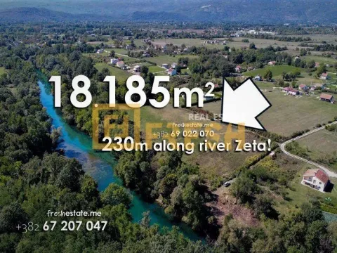 Prodaja, plac, 18185m², Danilovgrad, Crna Gora