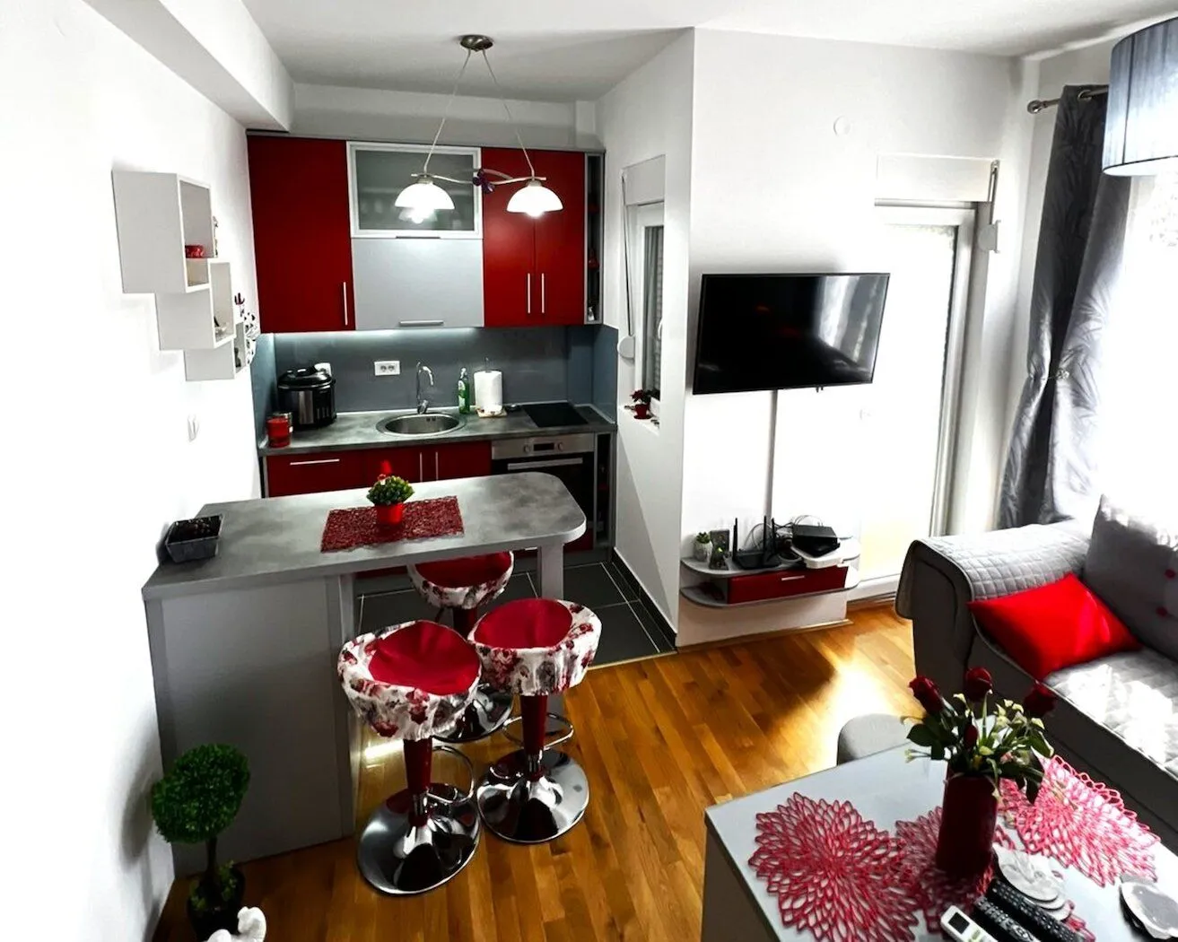 Rent, apartment, 33m², Zabjelo, Podgorica