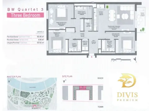 Sale, four bedroom apartment, 128m², Savski Venac, Beograd - image 4