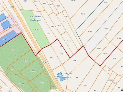 Izdavanje, plac, 4200m², Bandići, Danilovgrad - image 5