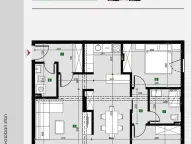 Prodaja, dvosoban stan, 78m², Čeluga, Bar - image 1