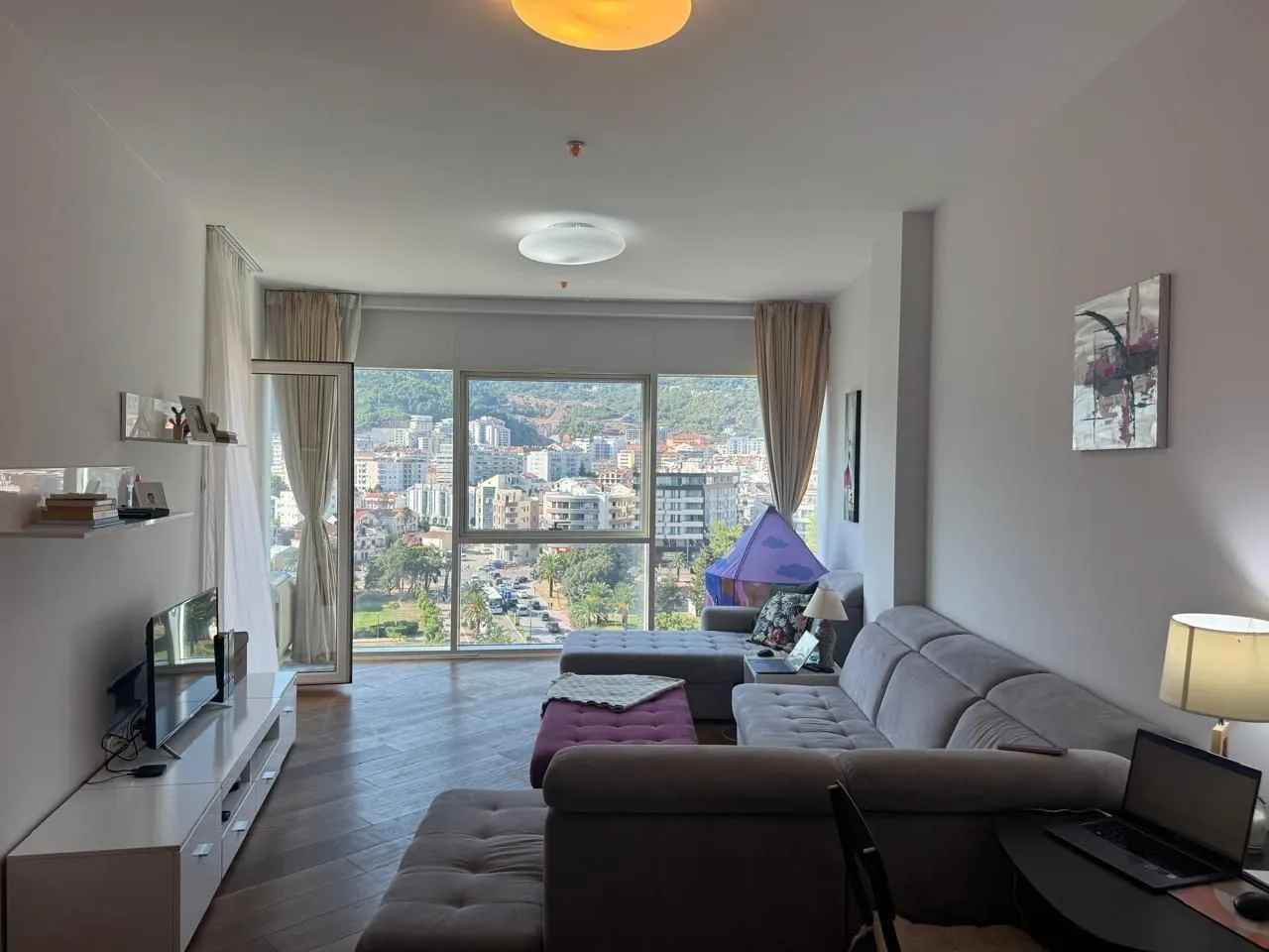 Rent, one bedroom apartment, 65m², Centar, Budva