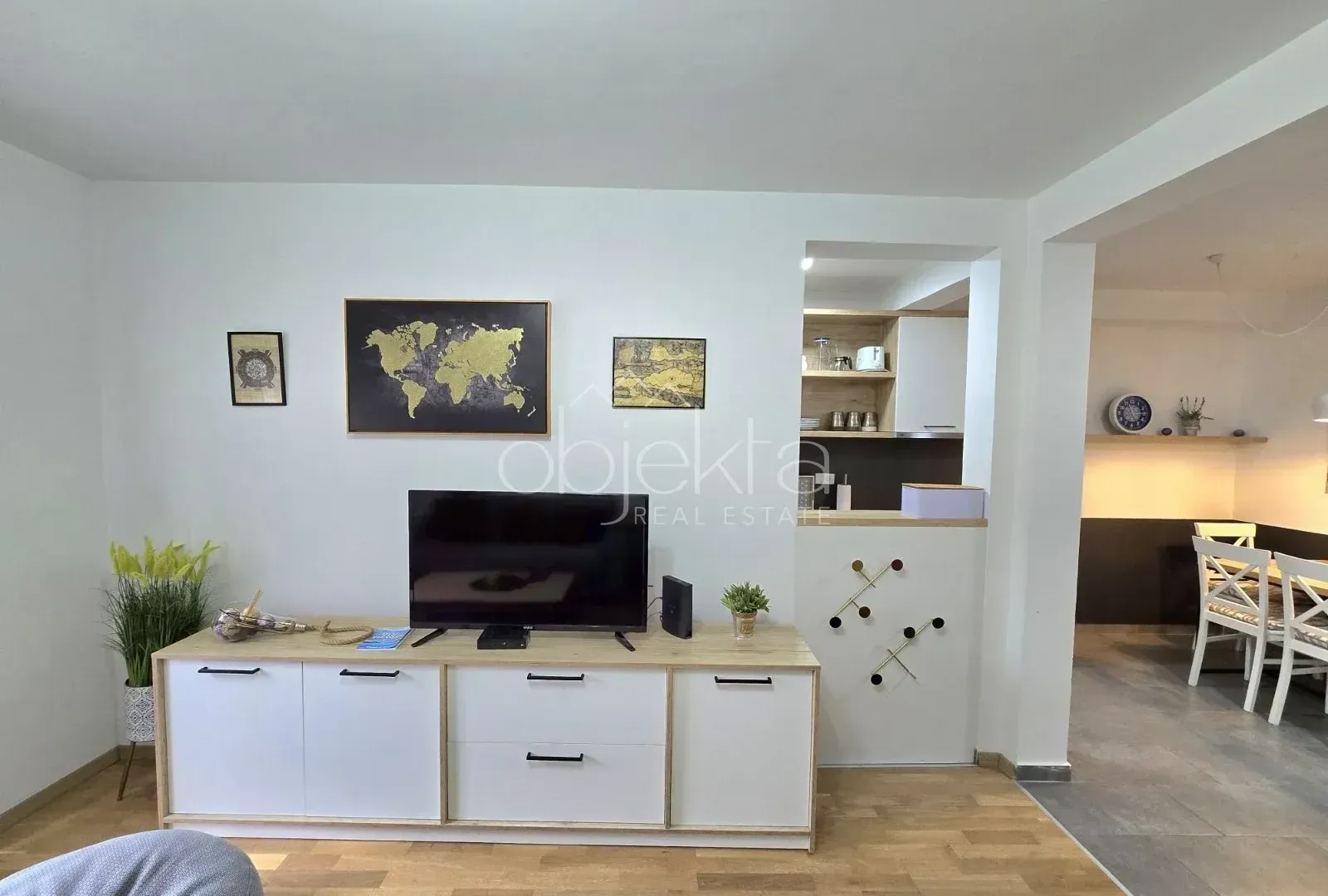 Rent, apartment, 46m², Tivat, Crna Gora