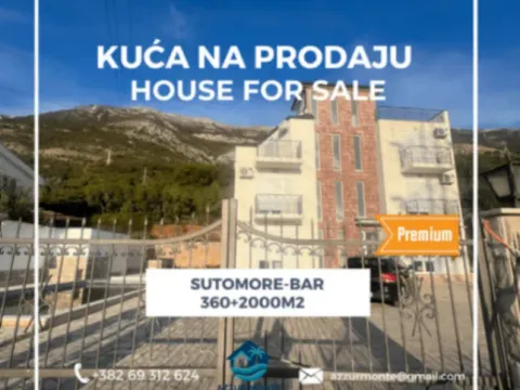 Prodaja, kuća, 360m², Sutomore, Bar - image 1