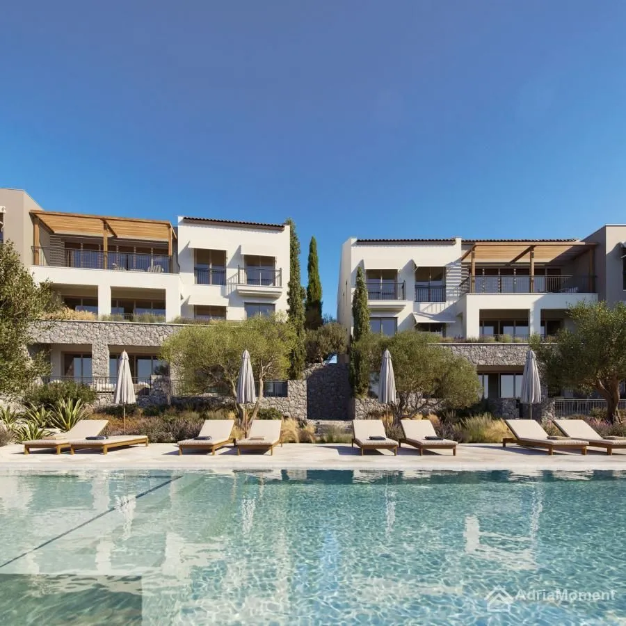 Prodaja, dvosoban stan, 105m², Luštica Bay, Tivat