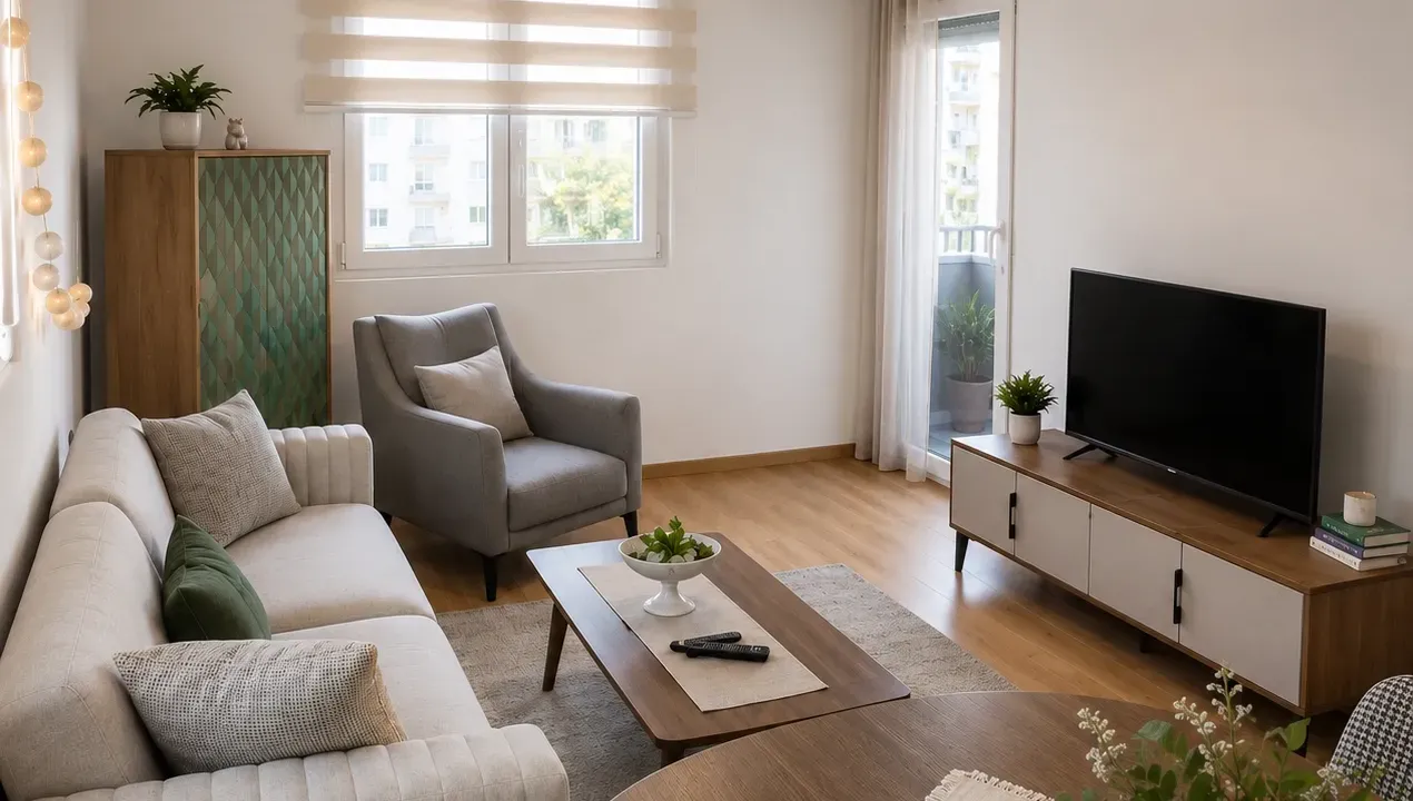 Rent, two bedroom apartment, 66m², Zabjelo, Podgorica