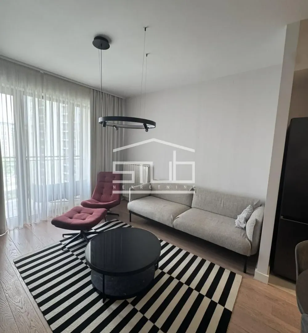 Rent, two bedroom apartment, 56m², Savski Venac, Beograd