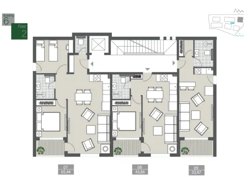 Prodaja, dvosoban stan, 67m², Tivat, Crna Gora - image 9