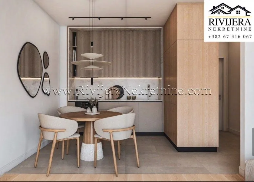 Prodaja, jednosoban stan, 55m², Radanovići, Kotor