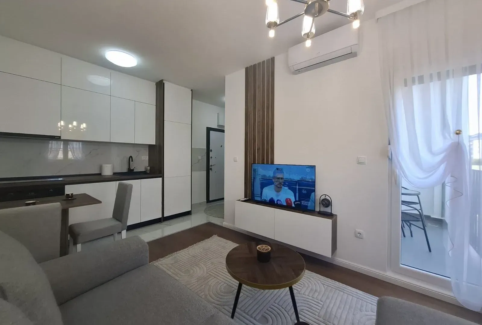 Rent, one bedroom apartment, 40m², Zabjelo, Podgorica