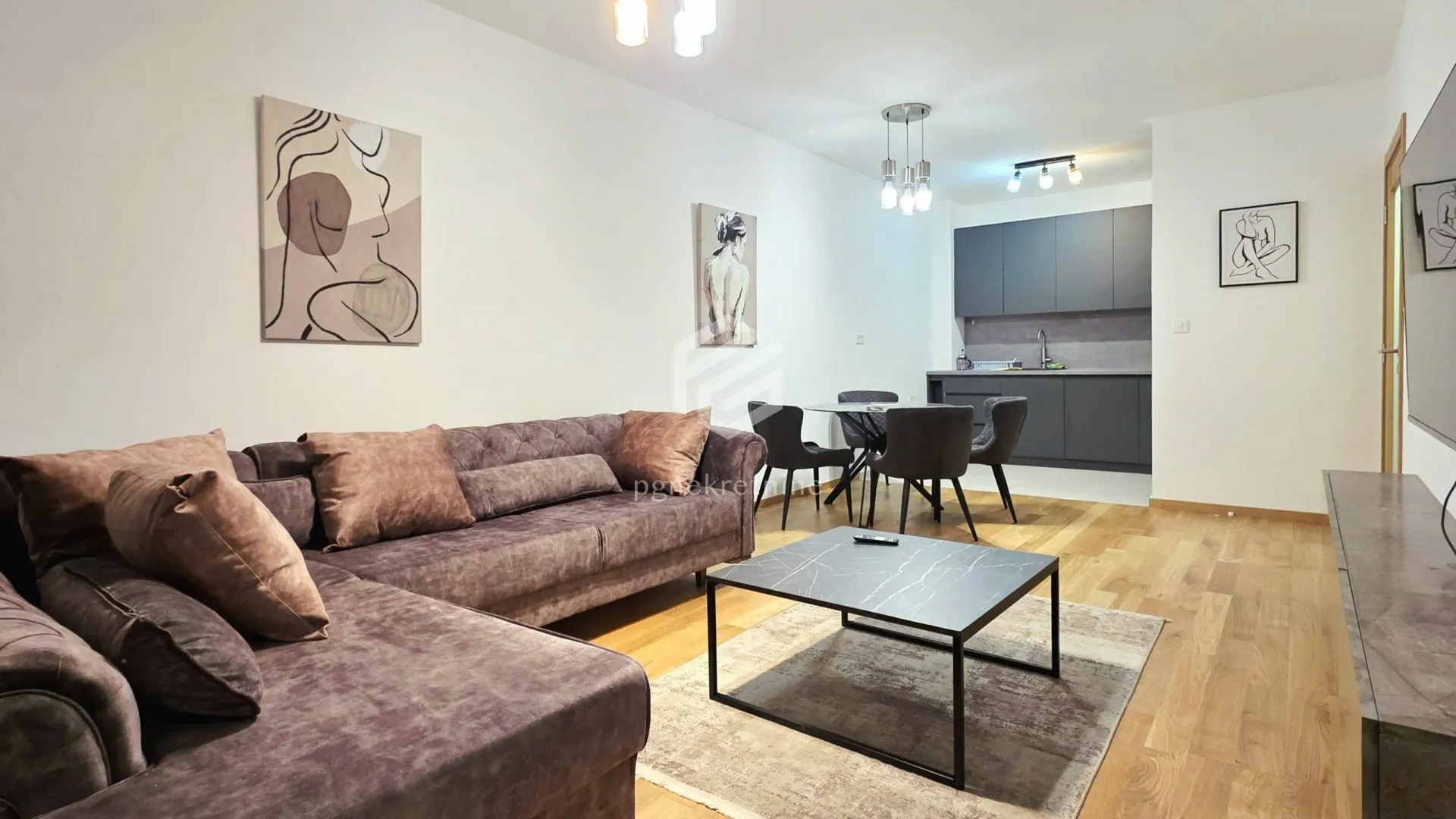 Rent, two bedroom apartment, 69m², City Kvart, Podgorica
