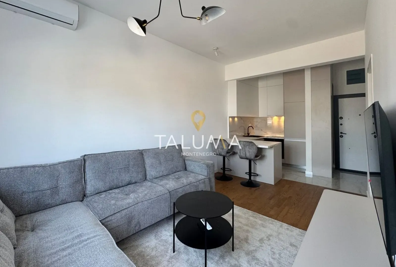 Izdavanje, jednosoban stan, 37m², Zabjelo, Podgorica