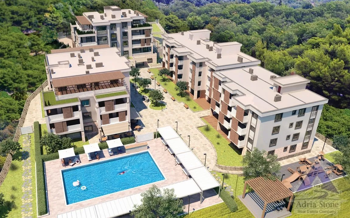 Prodaja, stan, 43m², Njivice, Herceg Novi