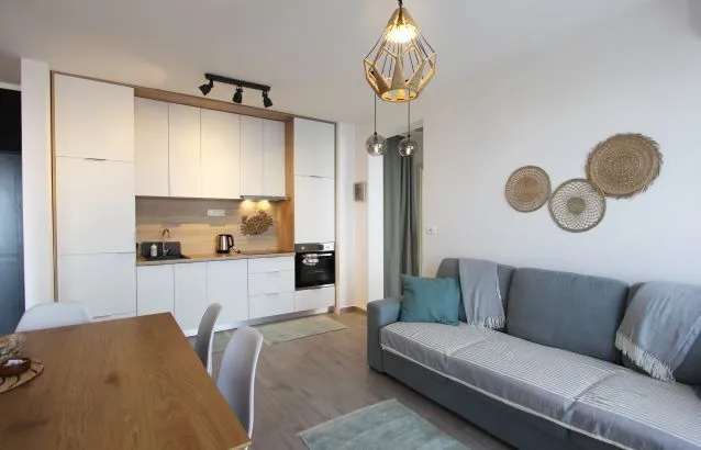 Rent, two bedroom apartment, 56m², Petrovac, Budva