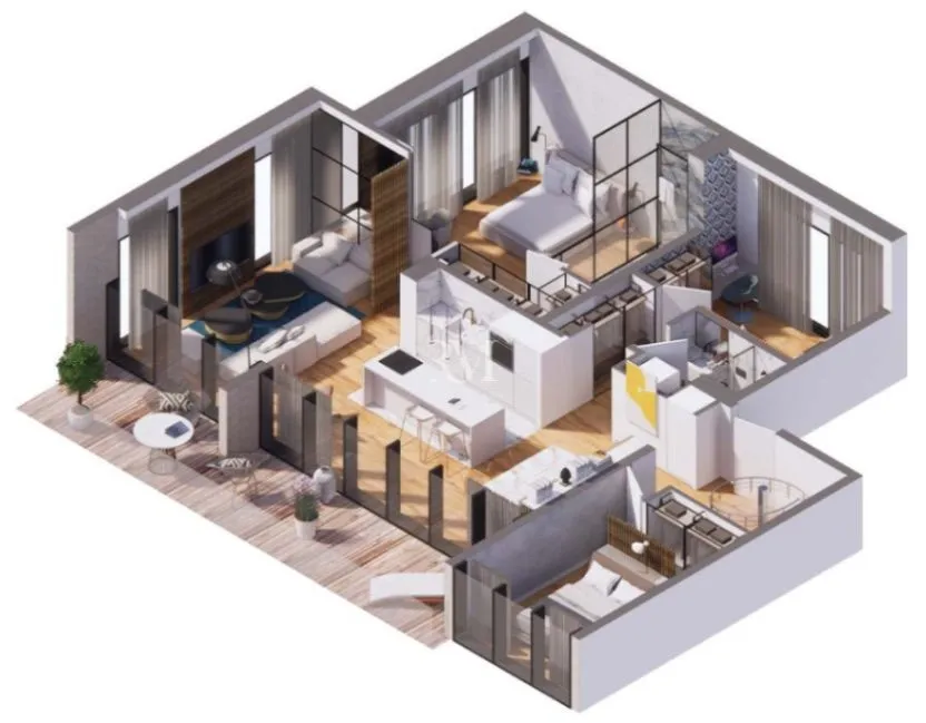 Sale, three bedroom apartment, 263m², Bečići, Budva