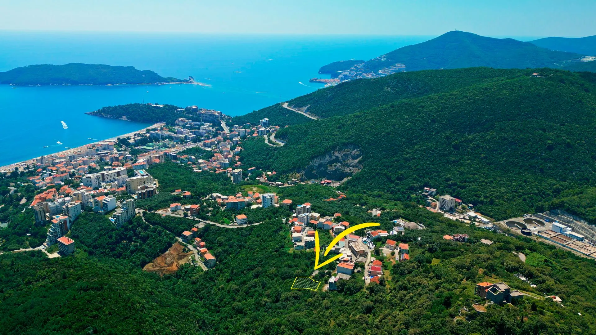 Prodaja, plac, 794m², Budva, Crna Gora