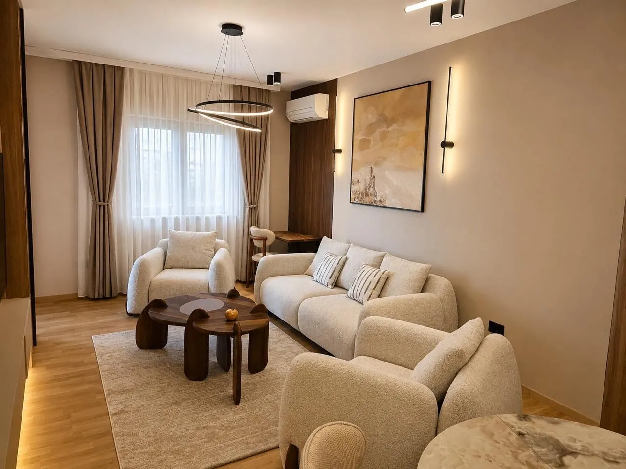 Rent, studio apartment, 47m², Stari Aerodrom, Podgorica