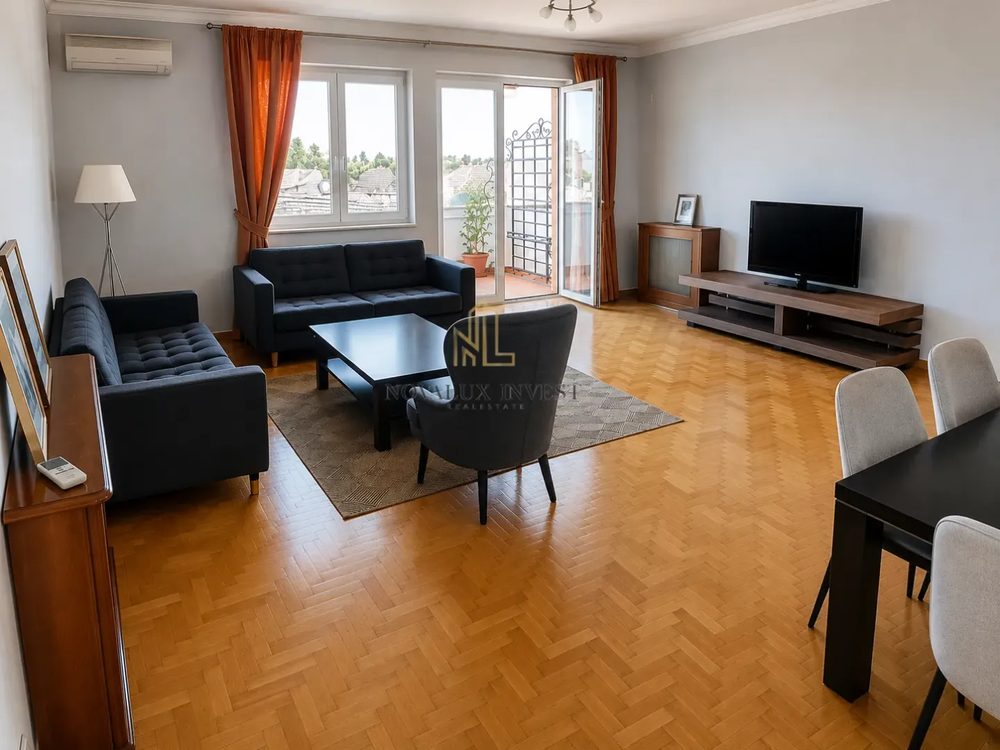 Rent, three bedroom apartment, 118m², Gorica C, Podgorica