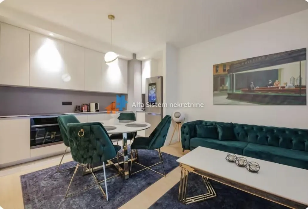 Rent, three bedroom apartment, 77m², Savski Venac, Beograd