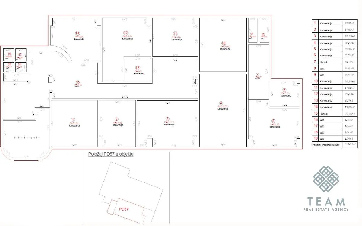 Prodaja, poslovni prostor, 315m², Centar, Podgorica