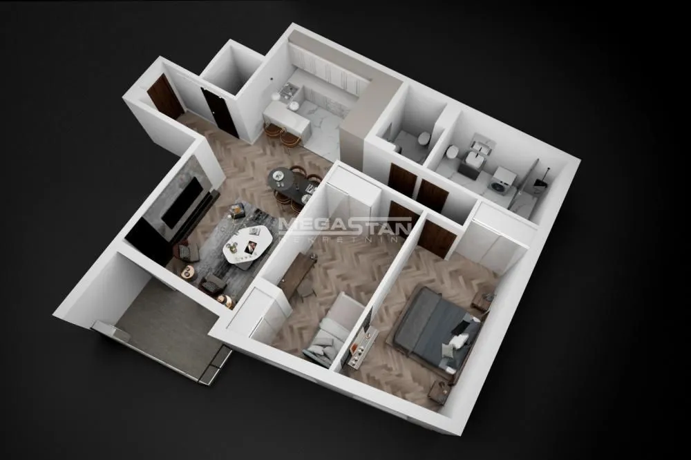 Prodaja, trosoban stan, 89m², Pančevo, Srbija