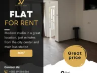 Rent, studio apartment, 35m², Drac, Podgorica - image 1